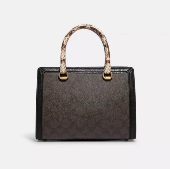 Coach Black and Pink Satchel - Picture 5 of 8